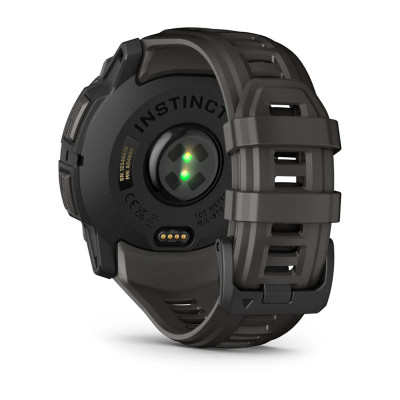 Garmin Instinct 3 50mm AMOLED Black Bezel with Charcoal Band
