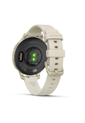 Garmin Lily 2 Active, WW, Lunar Gold/Bone, Silicone