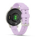 Garmin Lily 2 Active, WW, Silver/Jasmine Purple, Silicone