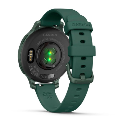 Garmin Lily 2 Active, WW, Jasper Green/Jasper Green, Silicone