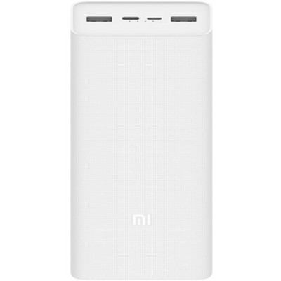 Внешний аккумулятор Xiaomi Mi Power Bank 3 30000mAh Quick Charge 18W White