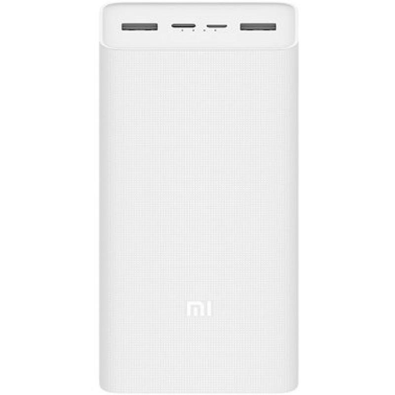 Внешний аккумулятор Xiaomi Mi Power Bank 3 30000mAh Quick Charge 18W White