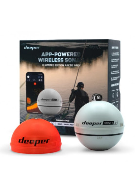 Deeper Smart Sonar CHIRP+ 2.0 Limited Edition Arctic Grey