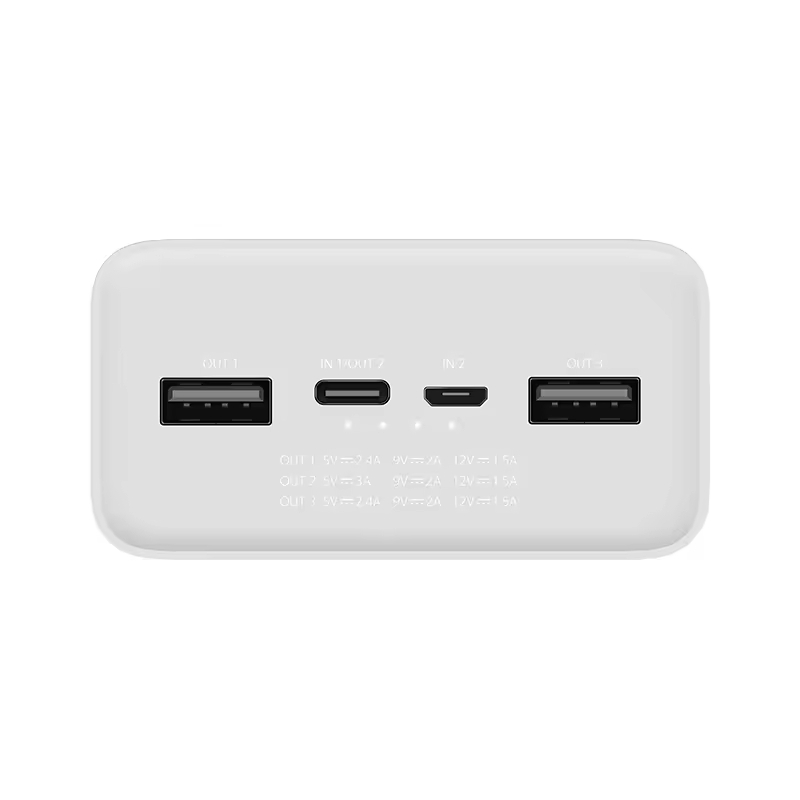 Внешний аккумулятор Xiaomi Mi Power Bank 3 30000mAh Quick Charge 18W White