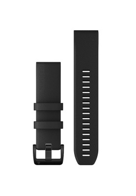 Ремінець Garmin QuickFit 22 Watch Bands Black with Black Stainless Steel Hardware