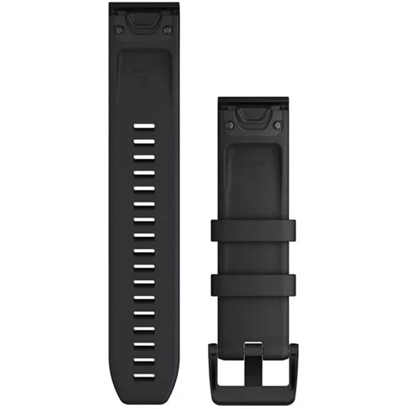 Ремінець Garmin QuickFit 22 Watch Bands Black with Black Stainless Steel Hardware