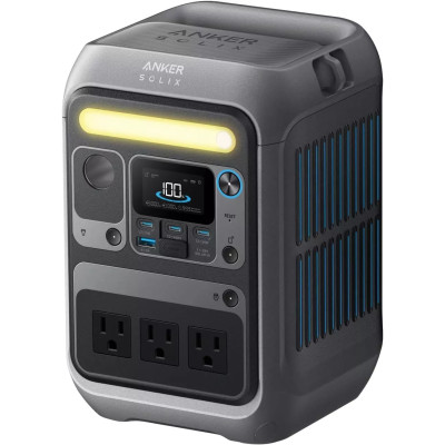 Портативна електростанція Anker SOLIX C300 Portable Power Station AC DC Outlet 288Wh 300W