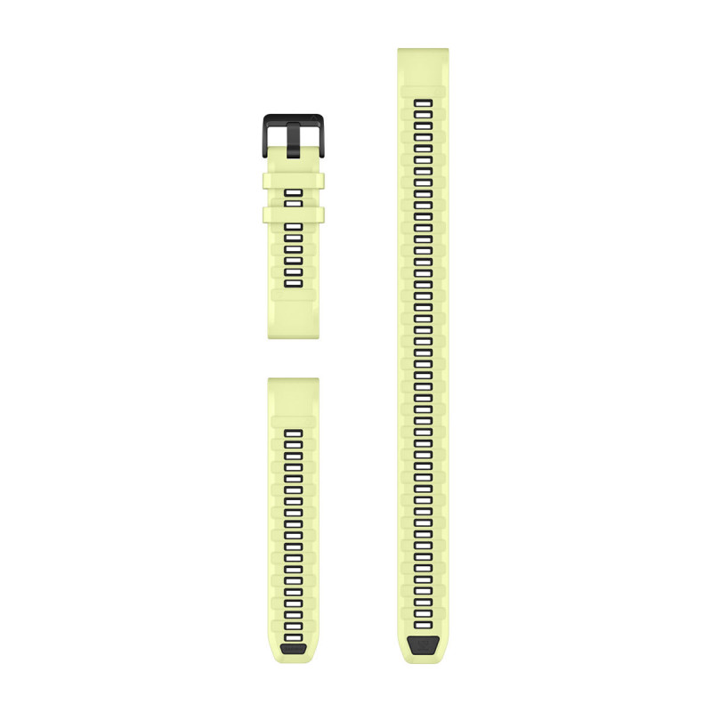 Ремінець Garmin QuickFit 22, 22 мм, силікон, Citron, дайверський набір 3 в 1