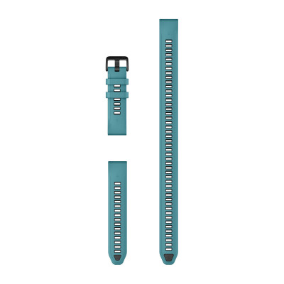Ремінець Garmin QuickFit 20, 20 мм, силікон, Turquoise, дайверський набір 3 в 1