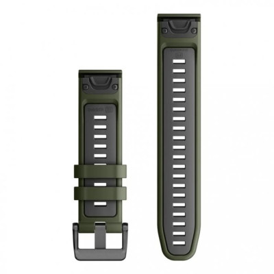 Ремінець Garmin epixPRO (g2), 22mm QuickFit Moss/Grapht Silicone Band