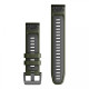Ремінець Garmin epixPRO (g2), 22mm QuickFit Moss/Grapht Silicone Band