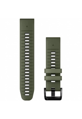 Ремінець Garmin epixPRO (g2), 22mm QuickFit Moss/Grapht Silicone Band