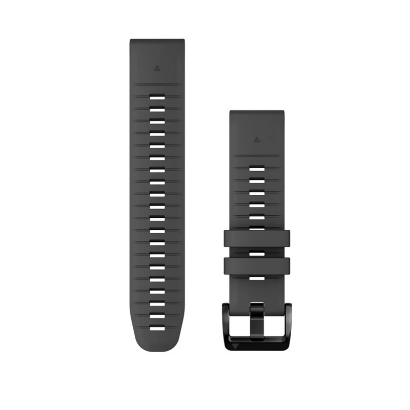 Ремінець Garmin epixPRO (g2), 22mm QuickFit Graphite Silicone Band