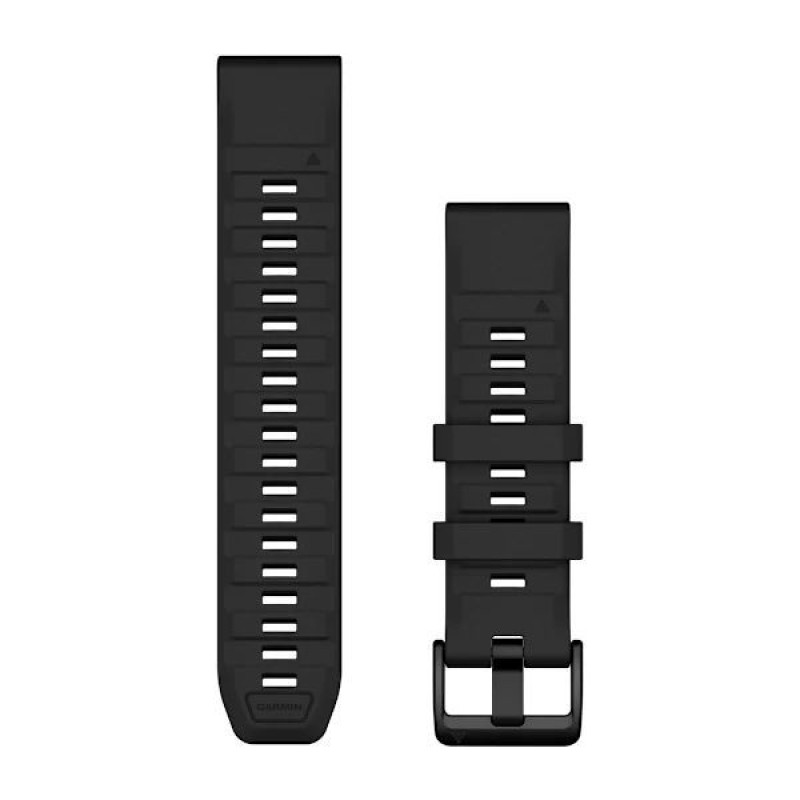 Ремінець Garmin Fenix 8 QuickFit 22mm чорний силіконовий