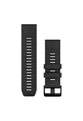 Ремінець Garmin Fenix 8 QuickFit 26mm чорний силіконовий