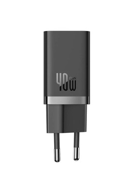 Зарядний пристрій Baseus GaN5 Pro 40W Type-C + Type-C Black