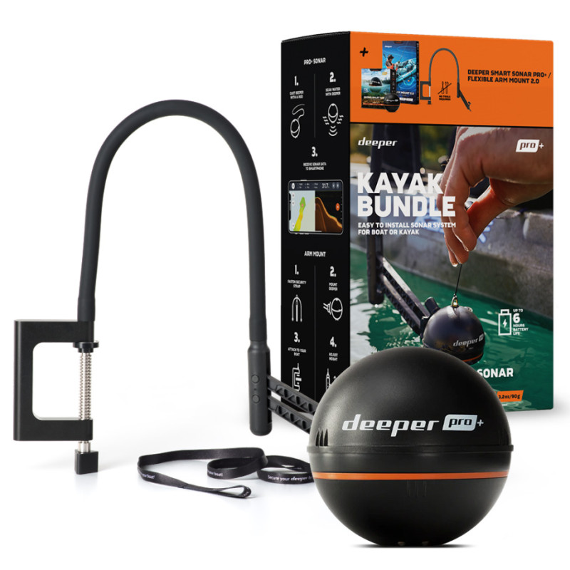 Ехолот Deeper Smart Sonar PRO+ Kayak Bundle