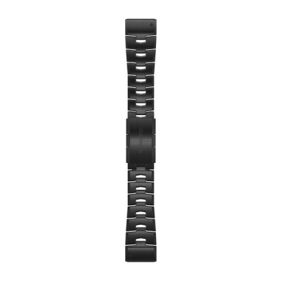 Ремінець для Fenix 6 22mm QuickFit Vented Titanium Bracelet with Carbon Gray DLC Coating bands