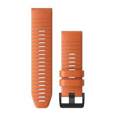 Ремінець для Fenix 6 22mm QuickFit Ember Orange Silicone bands
