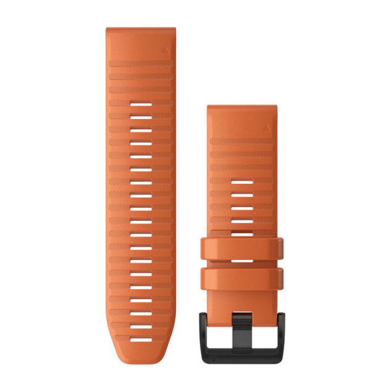 Ремінець для Fenix 6 22mm QuickFit Ember Orange Silicone bands