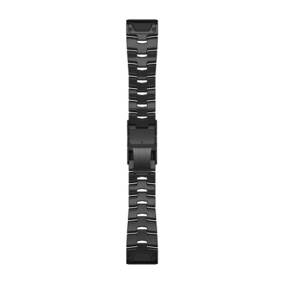 Ремінець для Fenix 6 22mm QuickFit Vented Titanium Bracelet with Carbon Gray DLC Coating bands
