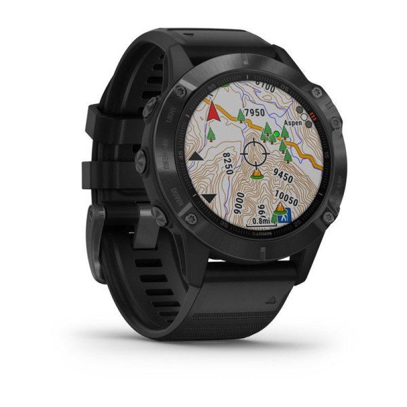 Годинник Garmin Fenix 6 Pro Black with Black Band