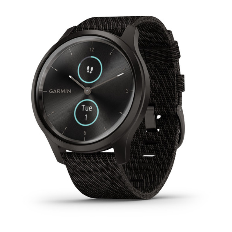 Garmin vivomove Style Gunmetal-Dark Gray Fabric