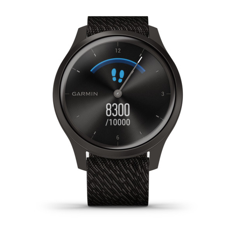 Garmin vivomove Style Gunmetal-Dark Gray Fabric