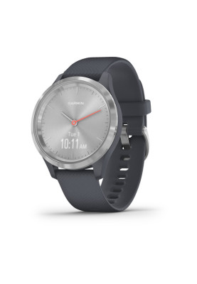 Годинник Garmin vivomove 3S Sport Silver-Blue Silicone
