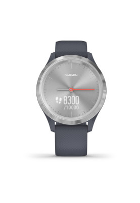 Годинник Garmin vivomove 3S Sport Silver-Blue Silicone