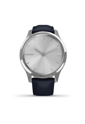 Годинник Garmin vivomove Luxe Silver-Blue Leather