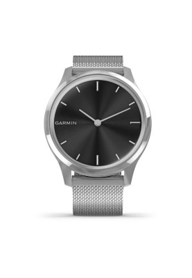 Годинник Garmin vivomove Luxe Premium Silver-Black Milanese