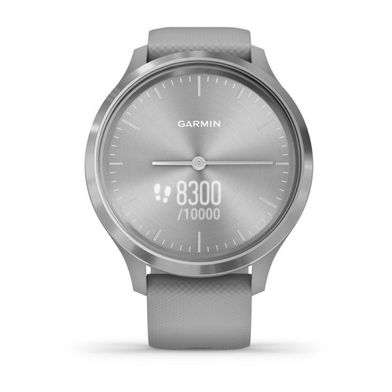 Годинник Garmin vivomove 3 Sport Grey-Silver Silicone