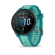 Смарт-годинник Garmin Forerunner 165 Music з силіконовим ремінцем бірюзового кольору