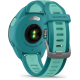 Смарт-годинник Garmin Forerunner 165 Music з силіконовим ремінцем бірюзового кольору