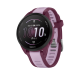 Смарт-годинник Garmin Forerunner 165 Music з силіконовим ремінцем ягідного кольору