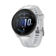 Смарт-годинник Garmin Forerunner 165 з білим силіконовим ремінцем