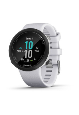Смарт-годинник Garmin Swim 2 з силіконовим ремінцем білого кольору