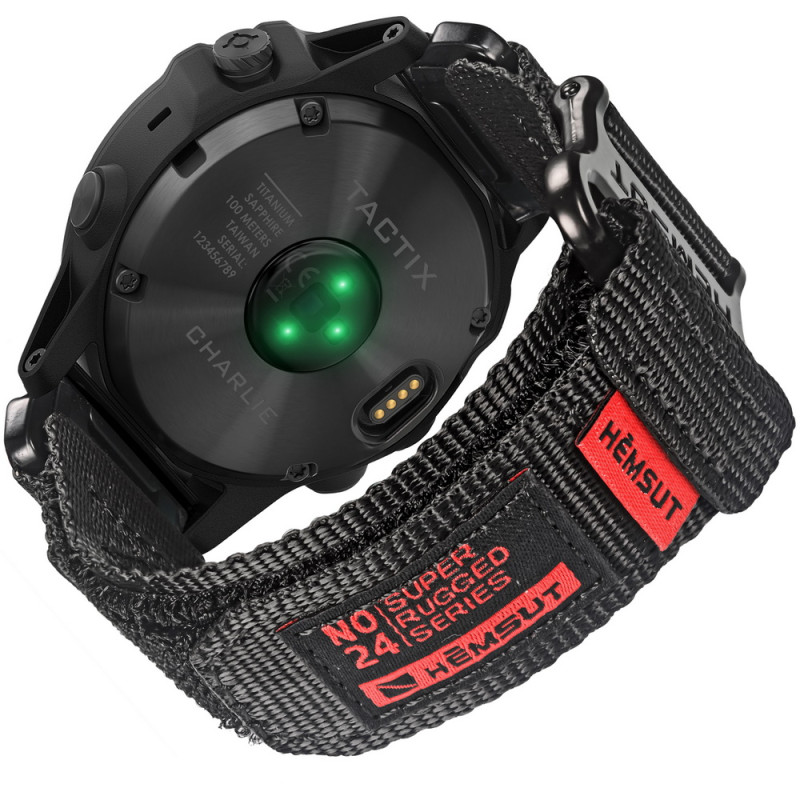 Ремінець для Garmin HEMSUT 26mm Nylon маленький розмір для зап'ястя 165-190мм