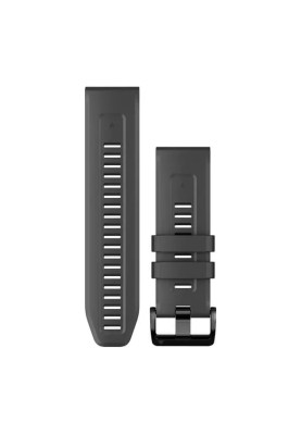 Ремінець для Garmin Fenix 7X 26mm QuickFit Graphite silicone band