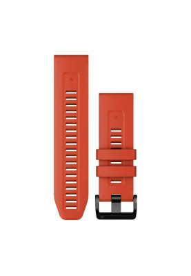 Ремінець для Garmin Fenix 7X 26mm QuickFit Flame red silicone band
