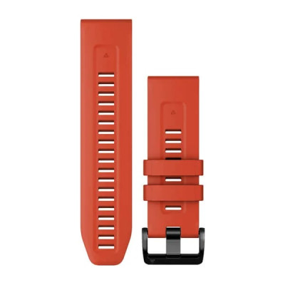 Ремінець для Garmin Fenix 7X 26mm QuickFit Flame red silicone band