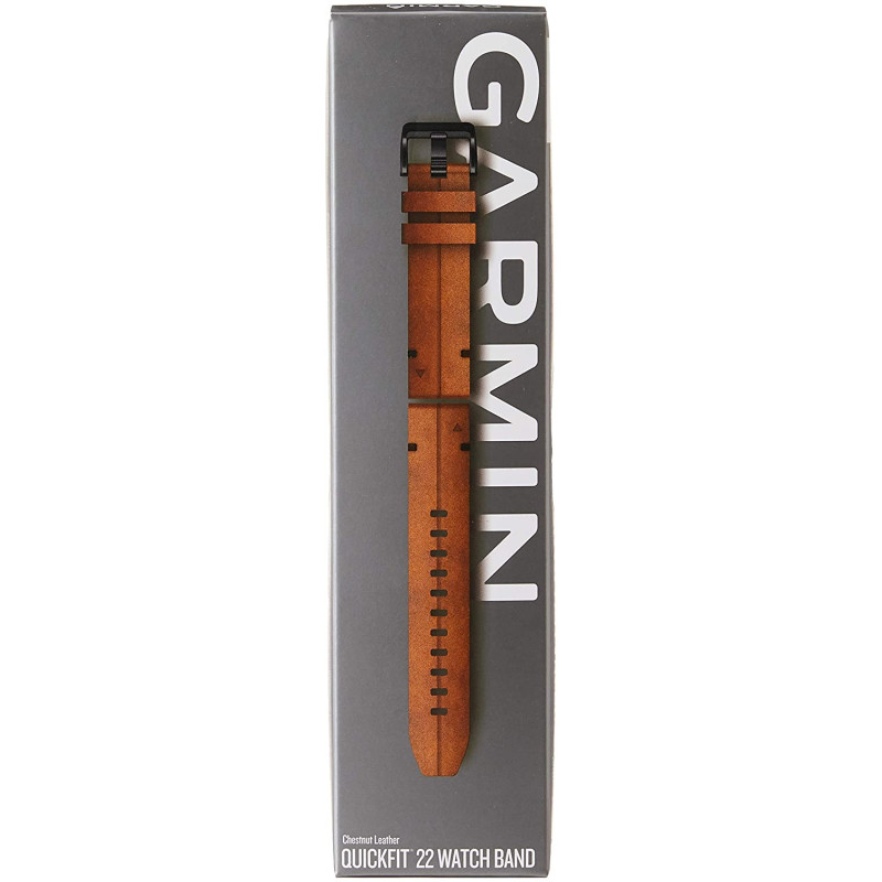 Ремінець для Fenix 6 22mm QuickFit Chestnut Leather Band