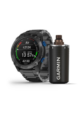 Годинник для дайвінгу Garmin Descent Mk2i / Descent T1 Bundle Titanium carbon gray DLC with DLC titanium band