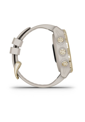 Годинник для дайвінгу Garmin Descent Mk2S Light Gold with Light Sand Silicone Band