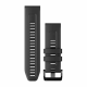 Ремінець для Garmin Fenix 7X 26mm QuickFit Black silicone band
