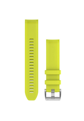 Ремінець Garmin MARQ, QuickFit 22m, Amp Yellow, Silicone Strap