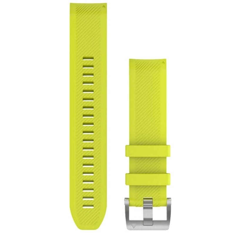 Ремінець Garmin MARQ, QuickFit 22m, Amp Yellow, Silicone Strap