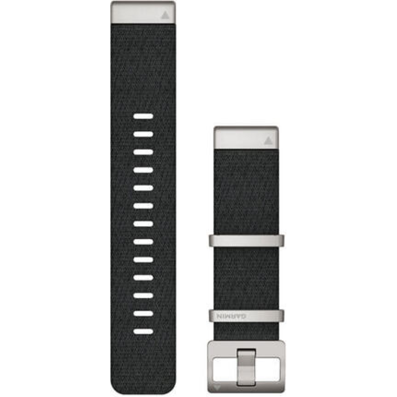 Ремінець Garmin MARQ, QuickFit 22m, Jacquard Weave Nylon Strap, Black