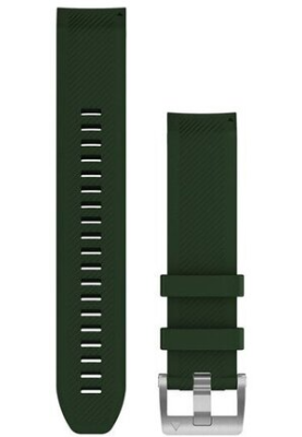 Ремінець Garmin MARQ, QuickFit 22m, Pine Green Silicone Band Bands для Smart watches